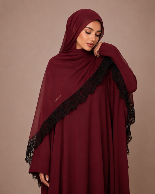F-Royal Lace Hijab
