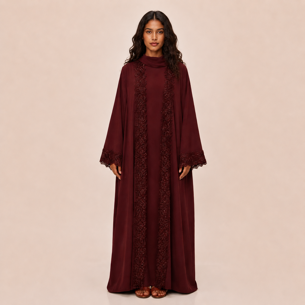 F-Ruby Majesty Abaya