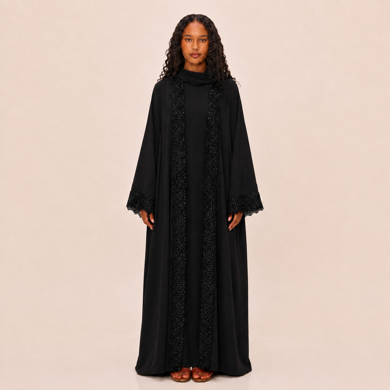 F-Ruby Majesty Abaya