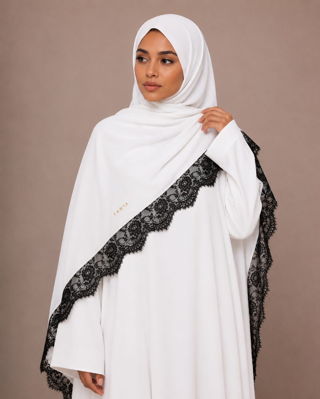 F-Royal Lace Hijab