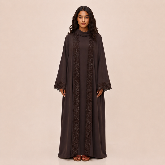 F-Ruby Majesty Abaya