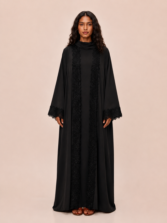 F-Ruby Majesty Abaya